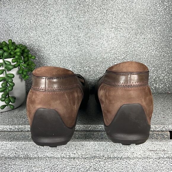 Merrell Plaza Flaunt Chestnut Saddle Leather Mary Jane Sandals Shoes Size 9 - Picture 6 of 8